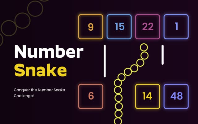 Number Snake - Reflex & Strategy Game