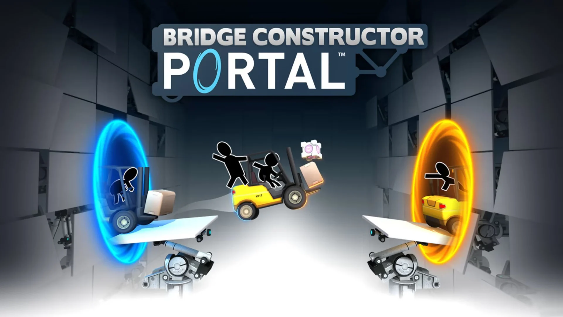 Bridge Constructor Portal Review: A Brilliant Puzzle-Crossover Game Review