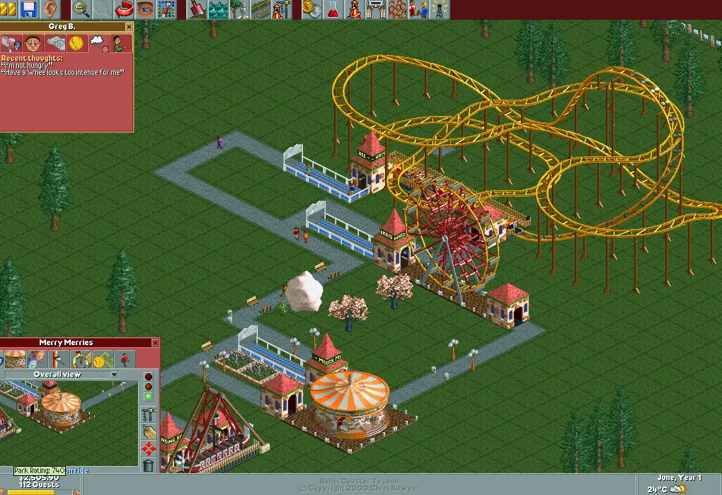 RollerCoaster Tycoon Review: A Deep Dive into the Classic Theme Park Simulator