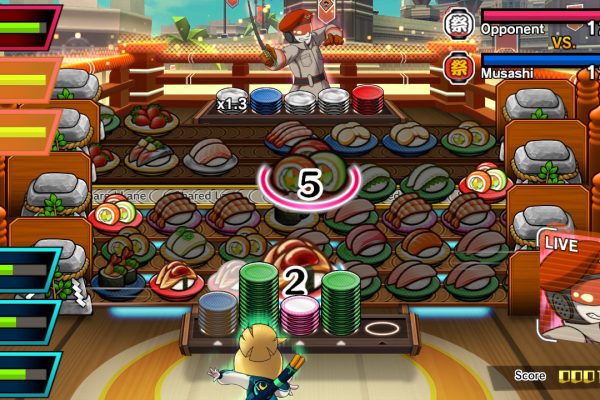 Sushi Striker: The Way of Sushido Review – Cartoon Cuisine Combat Game Review