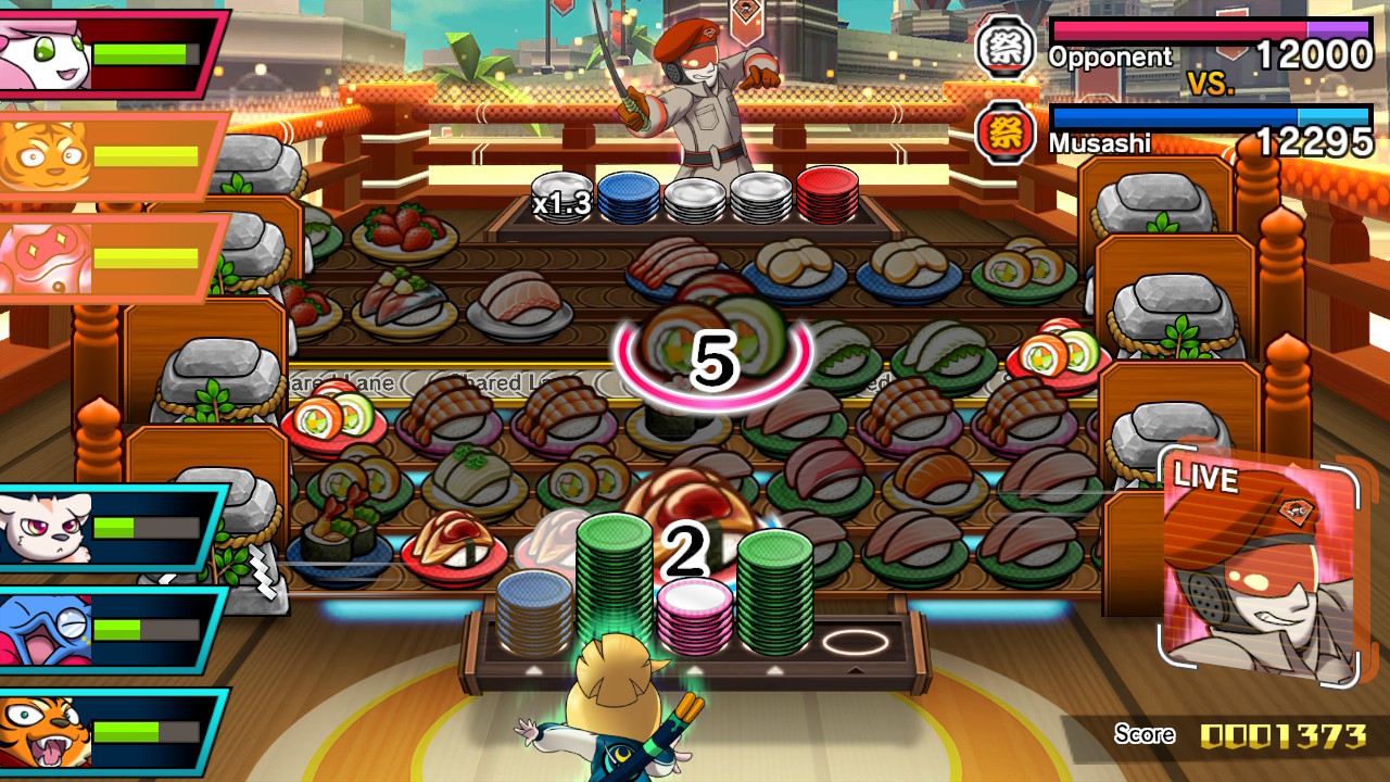 Sushi Striker: The Way of Sushido Review – Cartoon Cuisine Combat Game Review